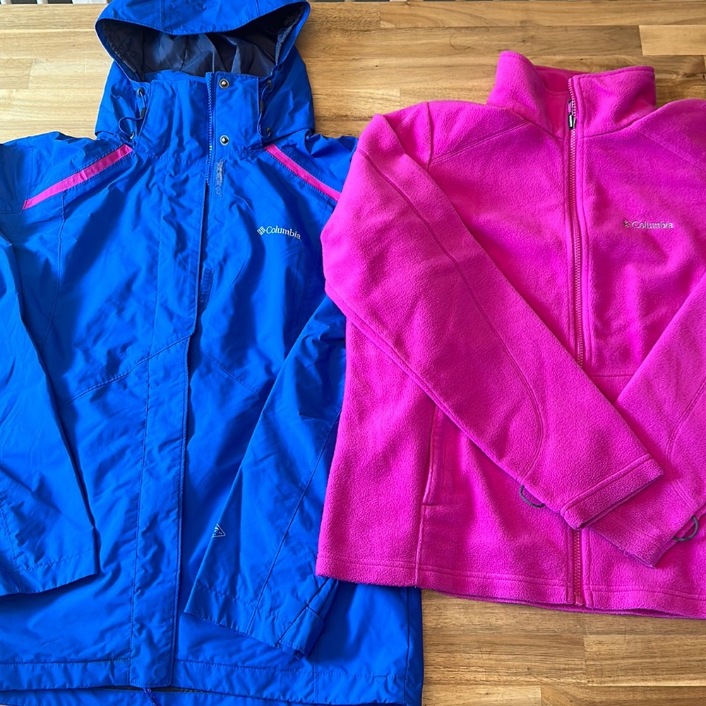 <3 Columbia Interchange Omni Heat Jacket XL